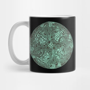 Celtic knot round Mug